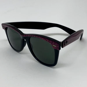 SELTENE VINTAGE SONNENBRILLE B&L RAYBAN USA 80er WAYFARER II STREET NEAT GLÄSER G15 - Bild 1 von 18