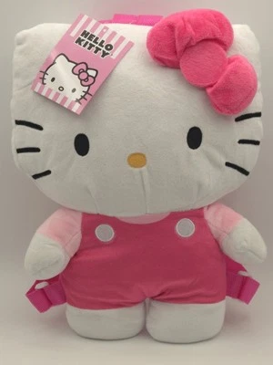 Sanrio Hello Kitty Backpack Plush  14” New With Tags NWT Back Pack  - Изображение 1 из 4