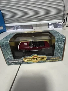 Chevy Camaro SS396 1967 32104 Ertl American Mu$cle rojo ~ fundido a presión 1:43 nuevo - Imagen 1 de 6