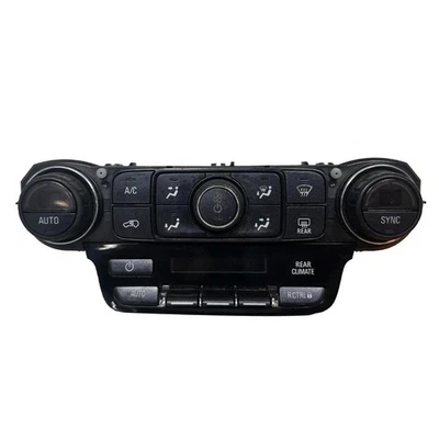 Control de interruptor de temperatura negro para GMC Yukon y Yukon XL 2015 5,3 L Foto 1 de 4