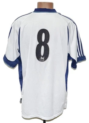 TOTTENHAM HOTSPUR 2001/2002 HOME FOOTBALL SHIRT MATCH WORN ISSUE #8 SIZE XL - Image 1 of 4