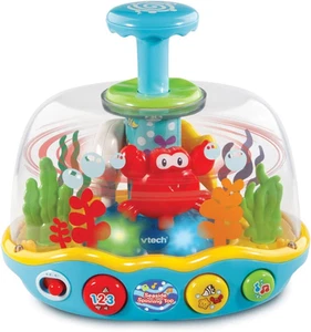 Vtech 508903 Seaside Spinning Top Spinning Toy, Blue - Picture 1 of 12
