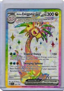 Alolan Exeggutor ex 225/191 Sv08: Surging Sparks Holo NM/MINT - Picture 1 of 2