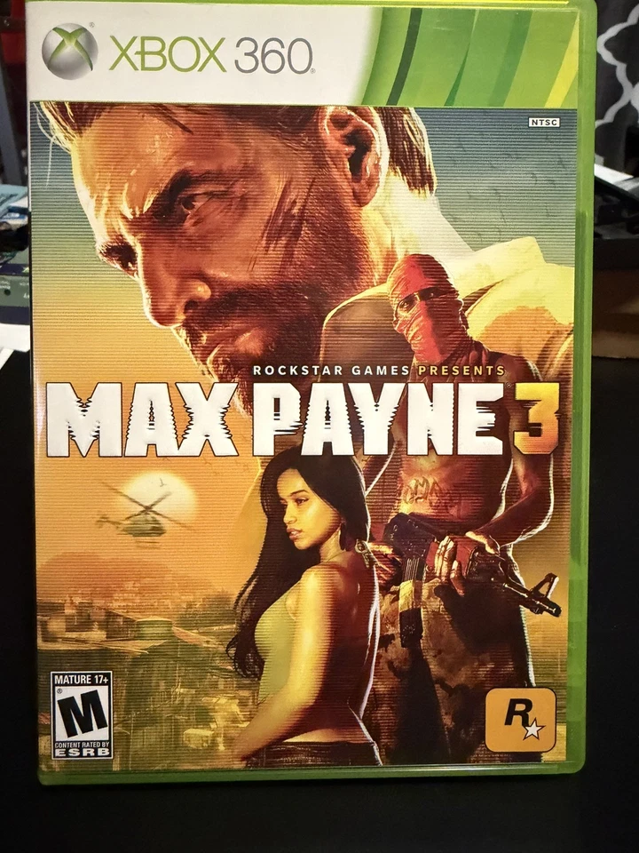 Max Payne 3 (Microsoft Xbox 360, 2012) - Con Manual, Probado Foto 1 de 4
