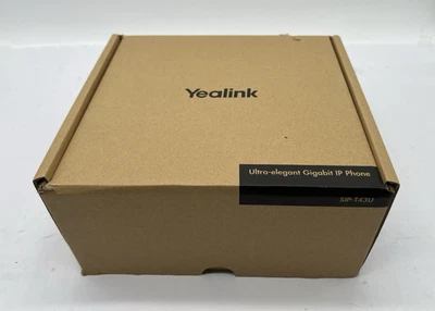 Telefone Yealink SIP-T43U 12 linhas duplo USB SIP novo em folha - Imagem 1 de 4