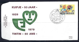 BELGIUM Tintin FDC Maasmechelen - Picture 1 of 1