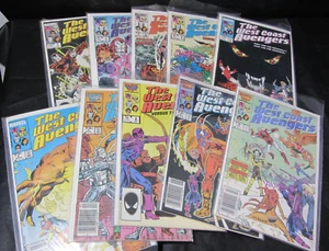 West Coast Avengers issues 1-10 vintage 1985 comic book comics MARVEL - Picture 1 of 7