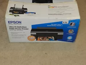 Epson Stylus Ultra High Definition Photo R280 Color Inkjet Printer BRAND NEW - Picture 1 of 2