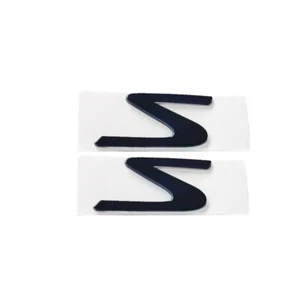 Emblema trasero Modena negro brillante para Maserati 2 piezas S Levante Ghibli autopartes - Imagen 1 de 5