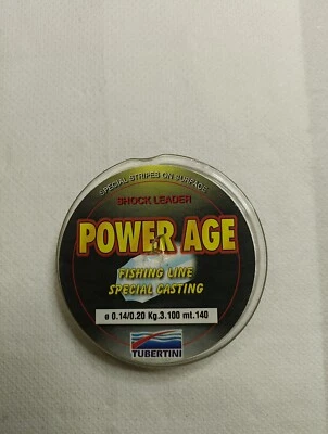 Shock Leader Tubertini Power Age Diam 0.14/0.20 - Immagine 1 di 3