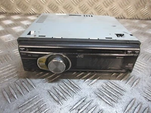 JVC CD PLAYER HEAD UNIT WMA MP3 AUX KD-R301 FACE-OFF INC ISO CABLE #2681 - Picture 1 of 5