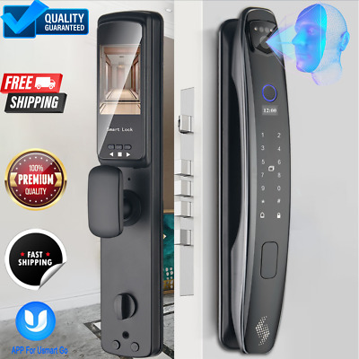 3D Face Smart Door Lock Security Camera Monitor Fingerprint Password Usmart Go • 279.80€