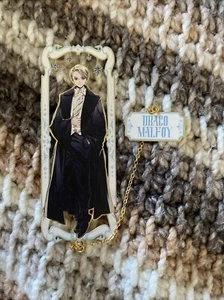 Harry Potter Draco Malfoy Slytherin Yule Ball Metal Bookmark Rare ๐ฅ - Picture 1 of 1