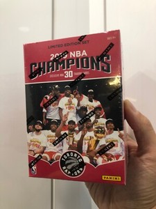 **IN HAND** 2019 Panini Toronto Raptors NBA Champions Box Set includes KAWHI