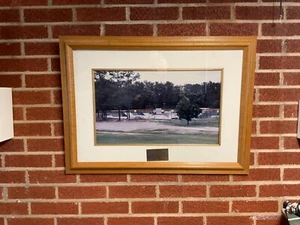 Vintage 30x22 framed photograph Print Florence South Carolina Skateboard Park - Picture 1 of 6