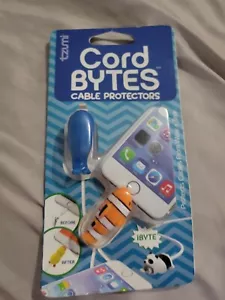 Tzumi Cord Bytes Cable Protectors Ibyte Clownfish + Cat, Nip - Picture 1 of 1