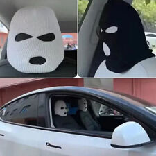 Funny Car Seat Covers Ghost Protector Car Universal Front Rear Head Rest Cover