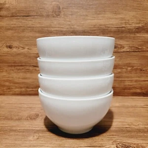 Pottery Barn Great White Traditional Soup Cereal Bowls 6.25" Set of 4 White - Picture 1 of 4