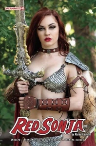 RED SONJA #3 TABITHA LYON COSPLAY PHOTO VAR. DYNAMITE 2021 1$ COMIC SALE + BONUS - Picture 1 of 2