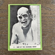 1963 Rosan Terror Famous Monster Series GREEN War Of The Colossal Beast #11