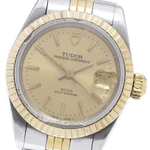 TUDOR Princess Oyster Date 92413N YG bezel cal.2671 AT Ladies Watch_863497 - Picture 1 of 9