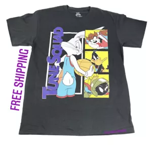 Space Jam A New Legacy Tune Squad T-Shirt Größe Large NEU Looney Tunes schwarz Tee - Bild 1 von 3