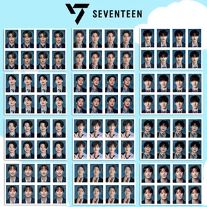 Foto de identificación escolar Kpop SEVENTEEN uniforme tarjeta de identificación Hoshi THE 8 MinGyu - Imagen 1 de 14