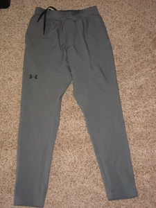 Mens Under Armour Unstoppable 1352028 Workout Pitch Grey Pants! Size M - Picture 1 of 11