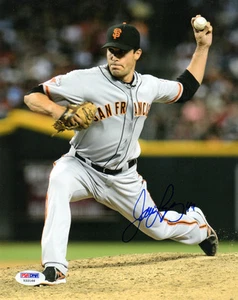 JAVIER LOPEZ SIGNED AUTOGRAPHED 8x10 PHOTO SAN FRANCISCO GIANTS PSA/DNA - Picture 1 of 2