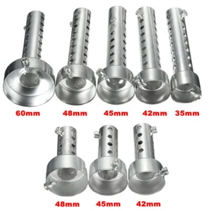 42x140mm Motorrad Auspufftopf Schalldämpfer Universal DB Killer Exhaust Muffler- - Bild 1 von 6