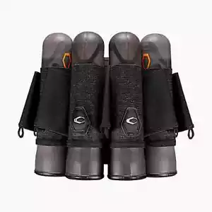 Carbon Paintball CRBN CC HARNESS 4 Pod Pack S/M (25-32) BLACK HEATHER - Picture 1 of 5