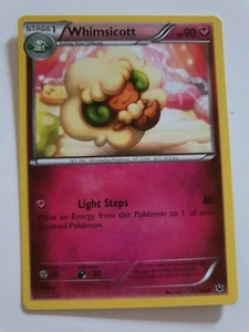 Whimsicott 71/124 Uncommon Fates Collide Pokemon Card Near Mint - Picture 1 of 2