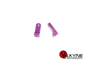 RC Trinity Upright Servo Mounts Metric Aluminum Purple (2) New - Picture 1 of 2
