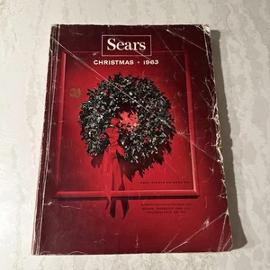 1963 Sears Christmas Book - Catalog, Toy Book, Wish Book Christmas Nostalgia - Imagen 1 de 14