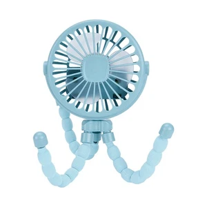 Ventilatore Silenzioso Portatile USB Ricaricabile 3 Velocità Regolabile con Illuminazione2440 - Foto 1 di 10