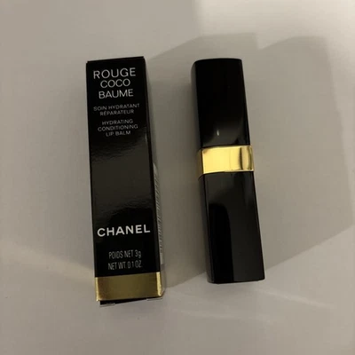 Chanel Rouge Coco Baume Hydrating Conditioning Lip Balm ~ 3 g 0.1 oz clear white - Image 1 of 4