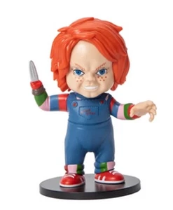Figurina Good Guys Chucky Con Lama 4,5" Vinile Bambini Gioca Horror Da Collezione Nuova - Foto 1 di 4