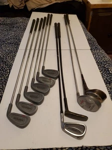 Wilson HT1000 Flow Weight Golf Clubs 4,5,6,8,9,P, + 4 More -10 Golf Clubs Total- - Picture 1 of 13