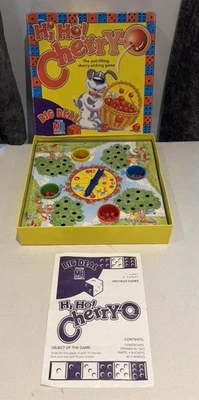 Hi Ho Cherry O Game By Mb Vintage Complete 3+ Fill Your Bucket Fun - Image 1 of 3