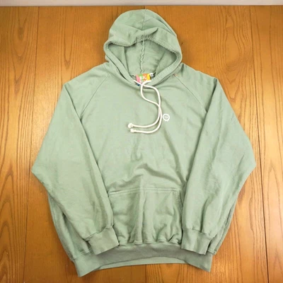 Sudadera con Capucha Big Bud Press XXXL Verde Los Ángeles EE. UU. Unisex Terry Francés Foto 1 de 4