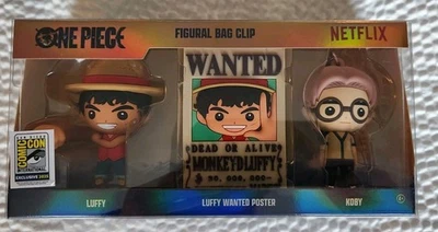 EN MANO SDCC 2025 Exclusivo Monograma Una Pieza Acción en Vivo Bolsa de Espuma 3D Clip Set  Foto 1 de 3