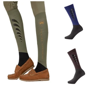 Calcetines de equipo Shires Aubrion para mujer musgo o umber - Imagen 1 de 1
