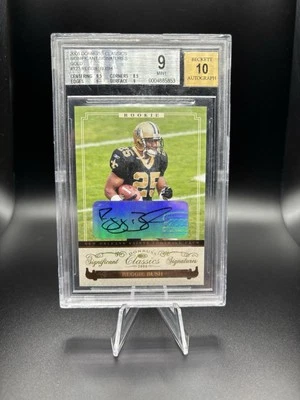 2006 Donruss Classics Significant Signatures Gold Reggie Bush RC Auto /100 BGS 9 - Image 1 of 2