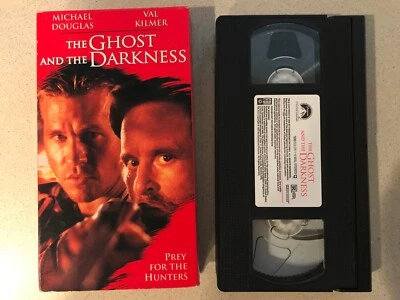 The Ghost and the Darkness (VHS, 1997) Val Kilmer, Michael Douglas Foto 1 de 3