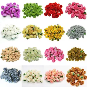 50 Heads Artificial Silk Fake Large Peony Flowers Hydrangea Wedding Party Decor - Picture 1 of 39