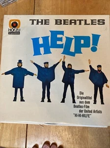 The Beatles Help! German Stereo Vinyl LP Horzu Red Label Pressing SHZE 162 - Foto 1 di 19