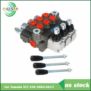 Hydraulic Directional Valve Manually Operated BSPP Interface 3 Spool P40 13GPM - Picture 1 of 12