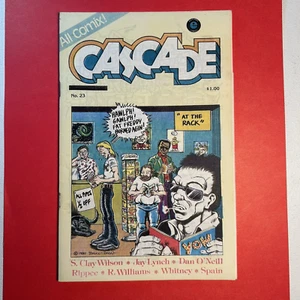 Cascade #23 underground/digest comix Hunt Emerson 1981 Everyman Studios - Picture 1 of 5