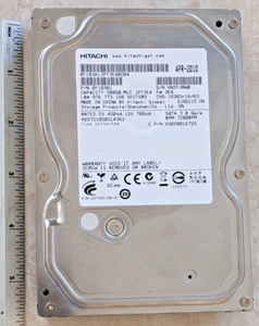 Hitachi 500GB SATA Hard Disk Drive - Internal 7200 RPM - Exc low use, tested - Picture 1 of 2