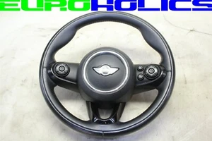 OEM Mini Cooper F56 14-29 Multifunction Leather Steering Wheel w/Switches - Picture 1 of 6